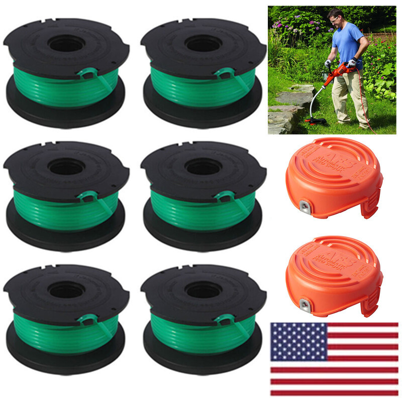 SF-080 String Trimmer Spool Line Cap Replacement For Black&Decker GH3000 Trimmer