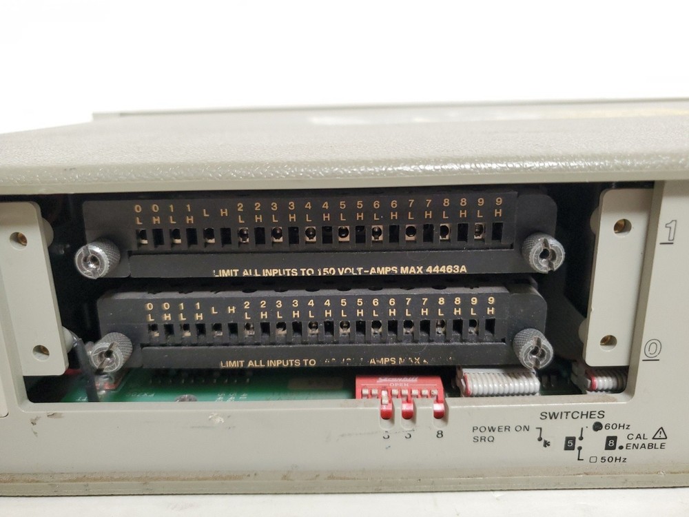 Vintage HP Hewlett Packard 3421A Data Acquisition Control Unit - Powers On *READ