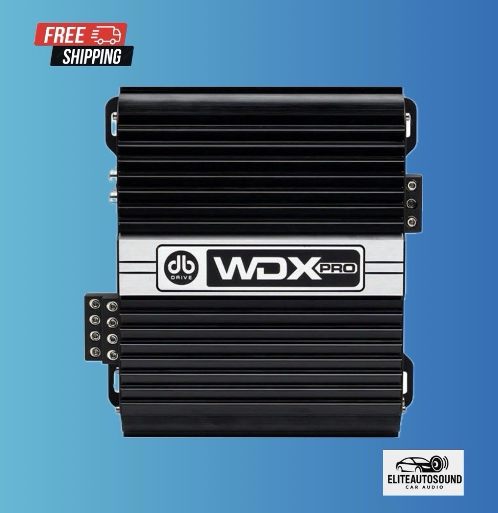 DB Drive WDX PRO1000.4 : 4-Channel Full-Range Class D Amplifier