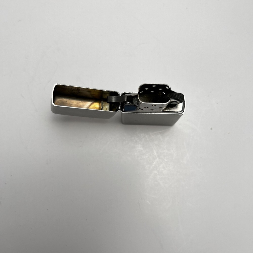 2012 Zippo Satin Brushed Chrome Lighter - Used