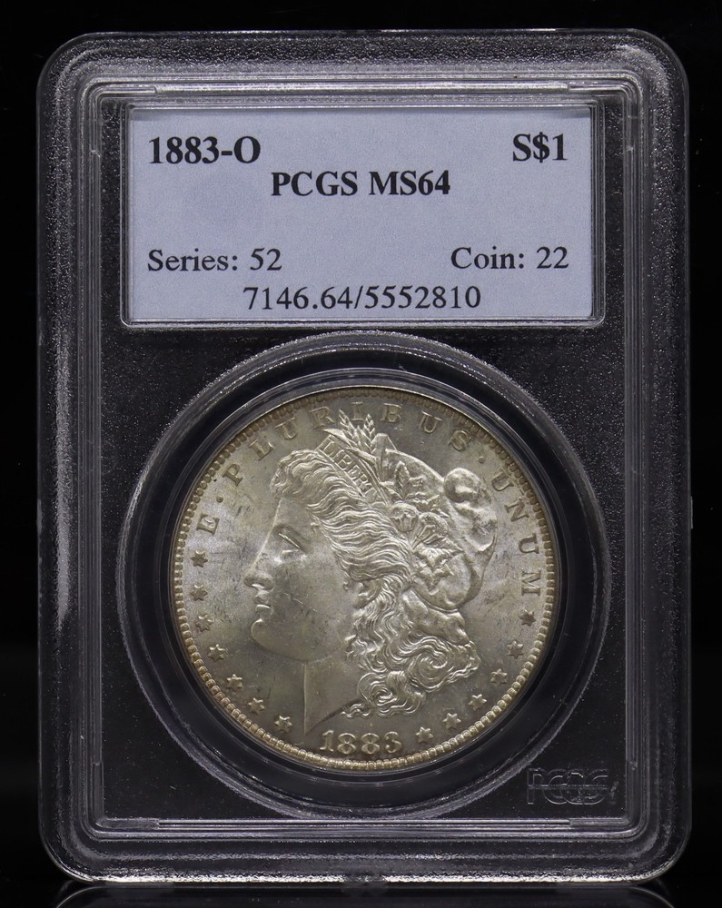 1883-O Morgan Dollar PCGS MS64