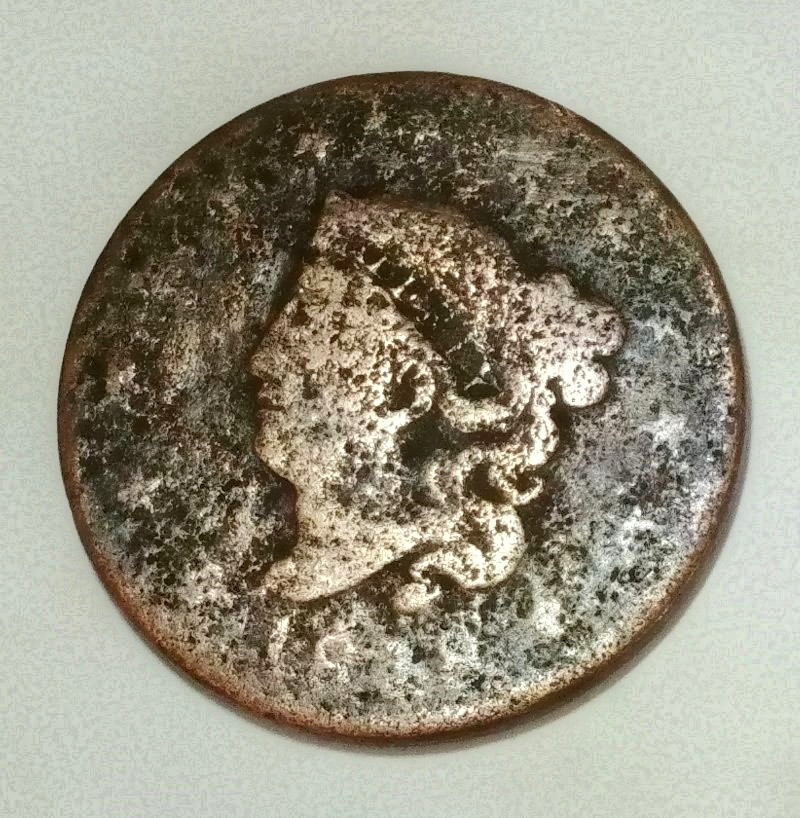 1818  Coronet Head Large Cent