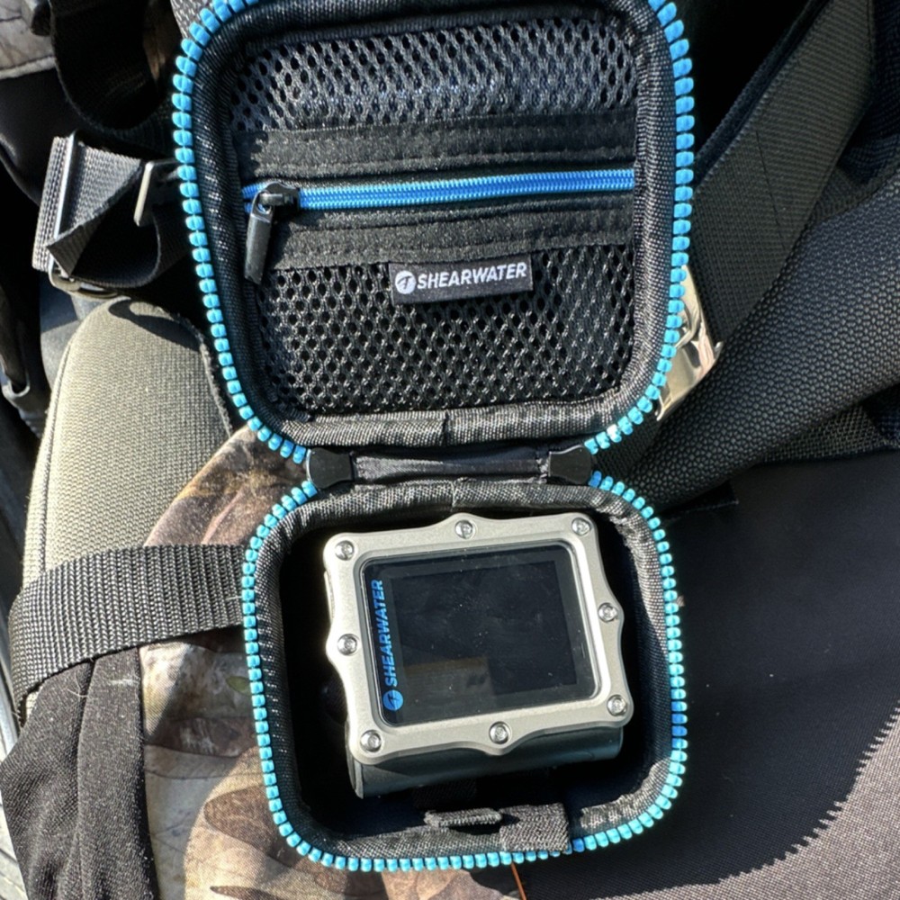 Shearwater predix 2 Dive Computer with Protective Case for Scuba Diving