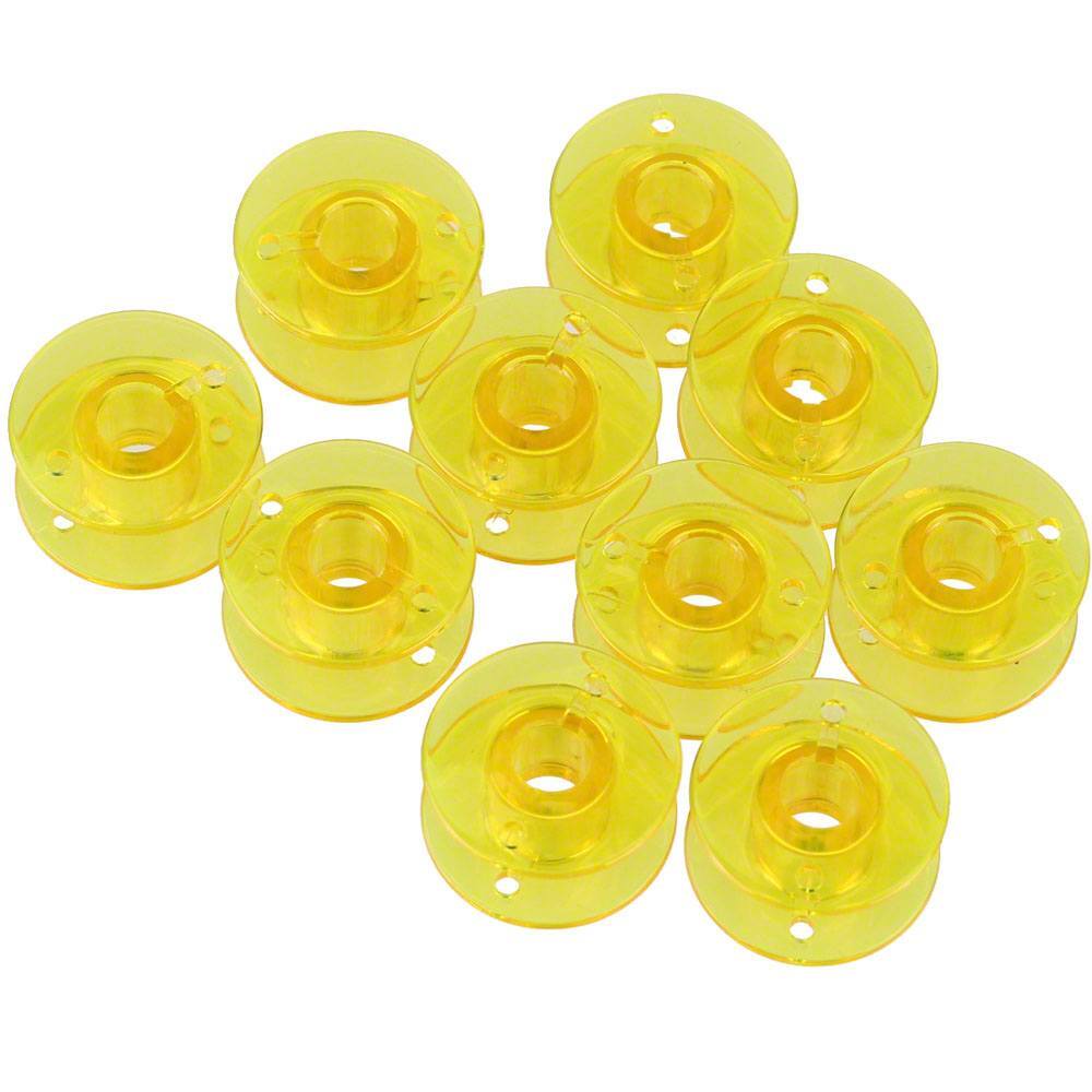 Bobbins (10pk), Class 15 - Plastic, Clear