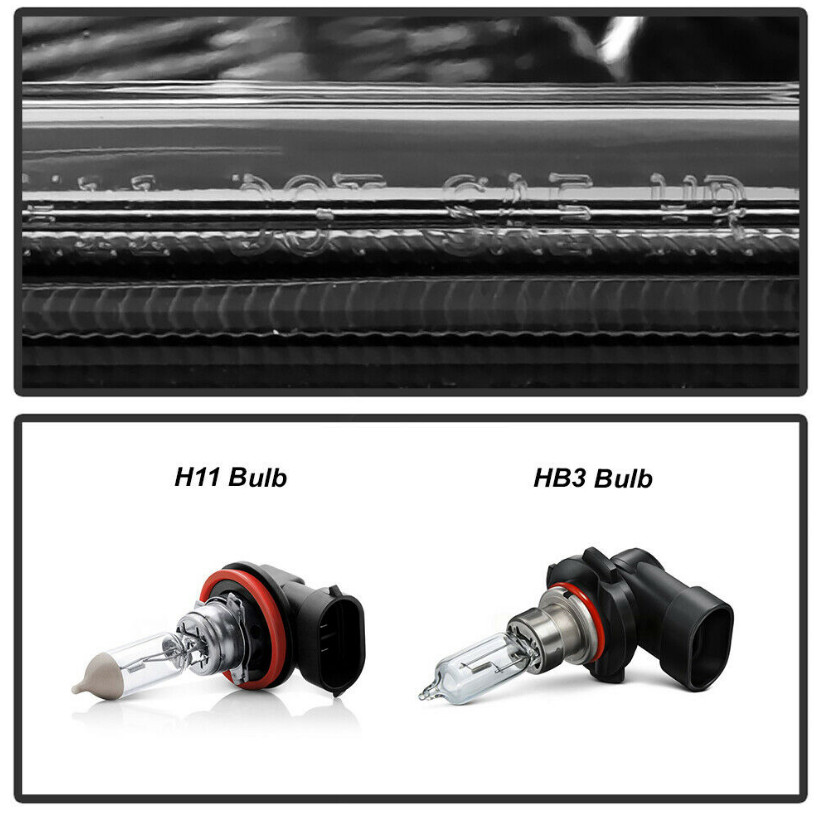 For 2017-2019 Ford Escape Passenger Side Halogen Headlight w/o LED DRL Chrome RH