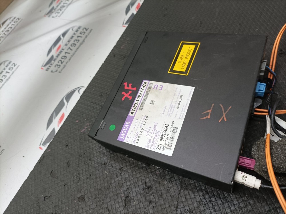 💥CD CHARGER DVD PLAYER NAVIGATION MODULE JAGUAR XF AW83-10E887-CA D3