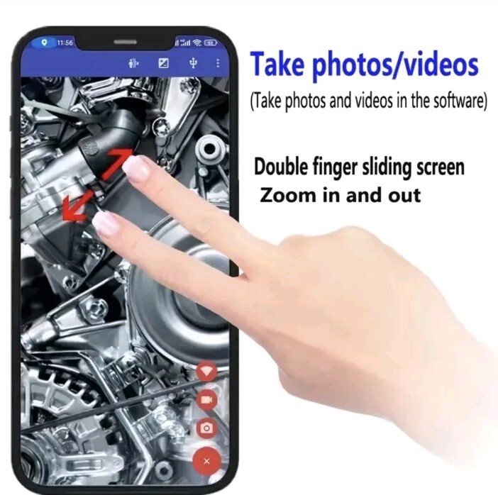 Waterproof Endoscope Snake/Inspection Camera - Android/Windows 2000/XP/Vista/7