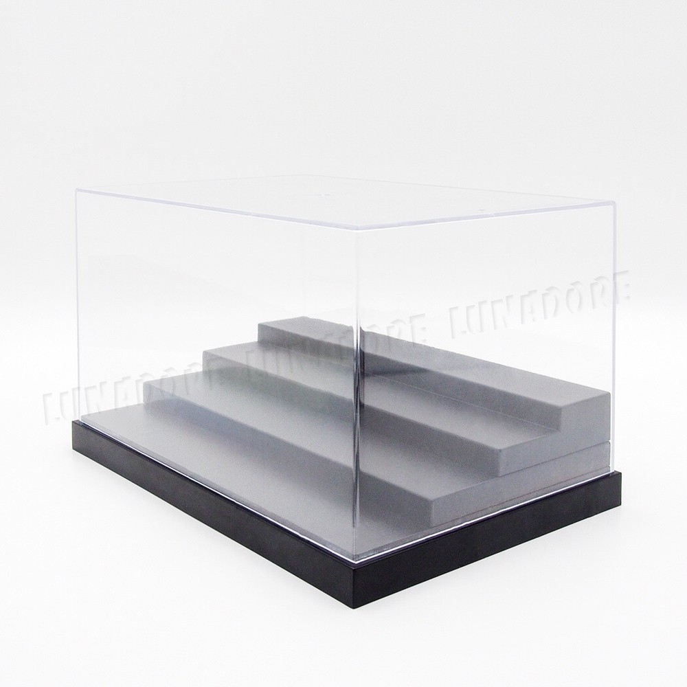 Acrylic Display Case Step Blind Box Mini Pop Figures Storage Toy Model Protector