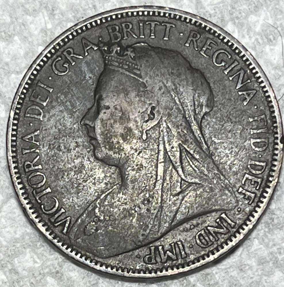 Great Britain 1/2 Penny 1900, Coin