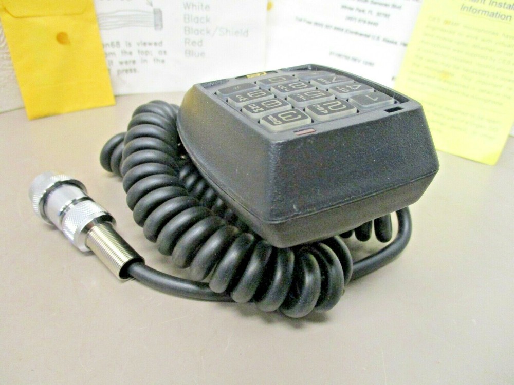 CES 805 DTMF Keypad Heavy Duty Programmable Microphone 4-Pin WPI Round Plug
