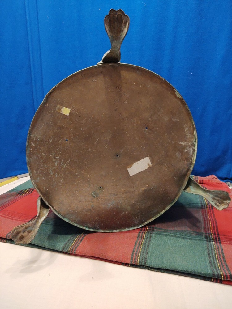 Vintage BRASS Container On 3 Feet