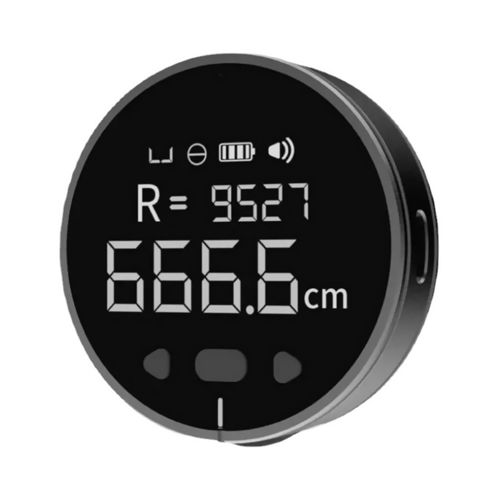 Electronic Tape Measure LCD Display Digital Ruler Tool Type-C Rechargeable