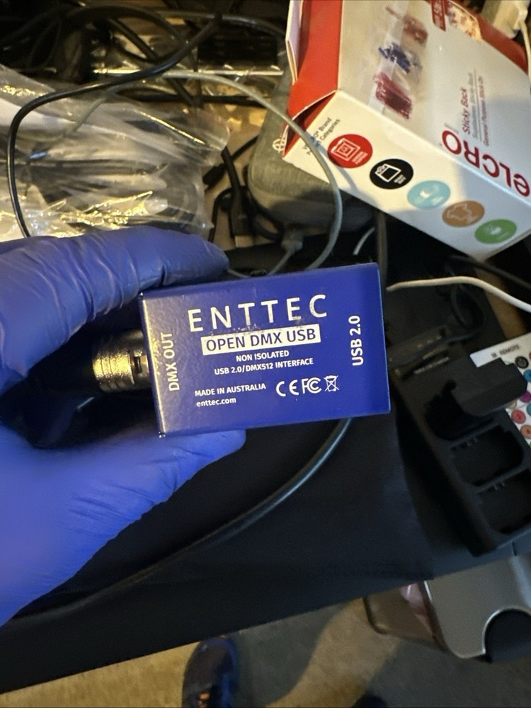 ENTTEC Open DMX USB 2.0 Interface – Non-Isolated DMX512 Controller