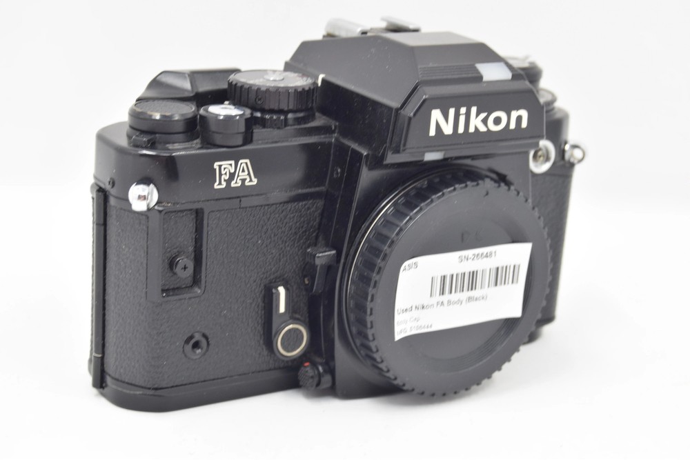 Used Nikon FA Body (Black)