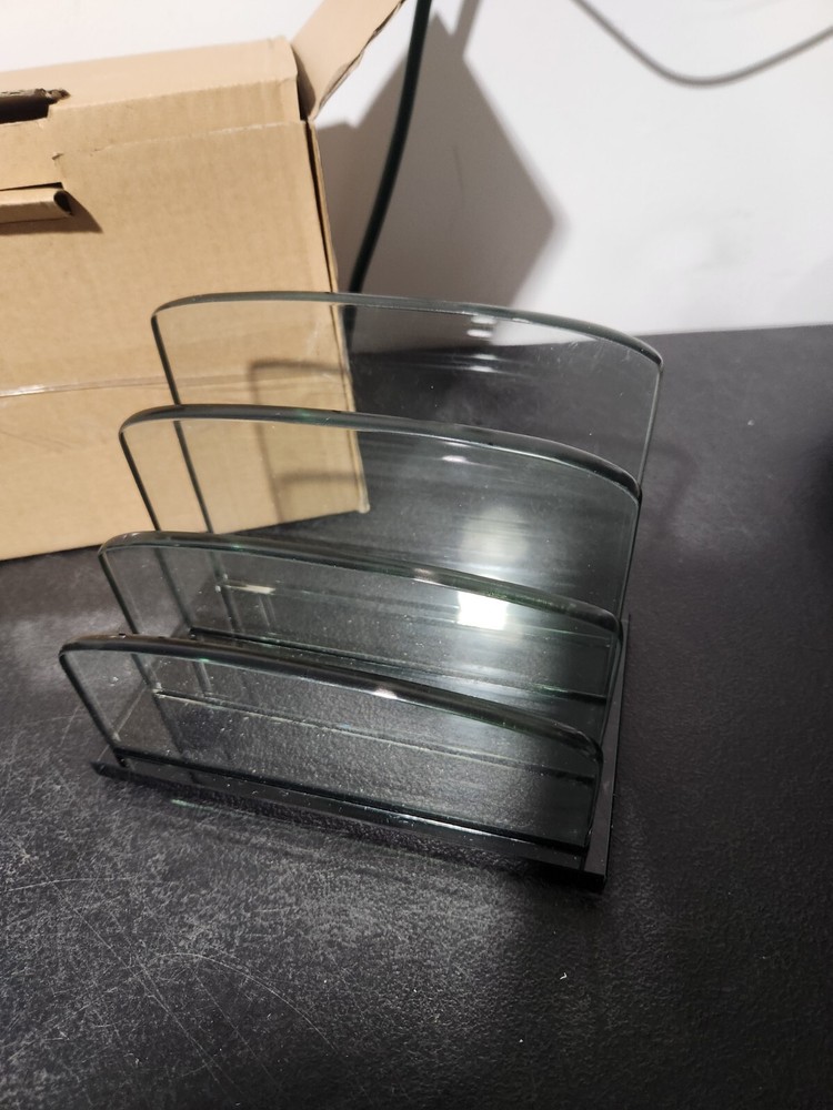 Storex Executive Vertical Sorter,Glass