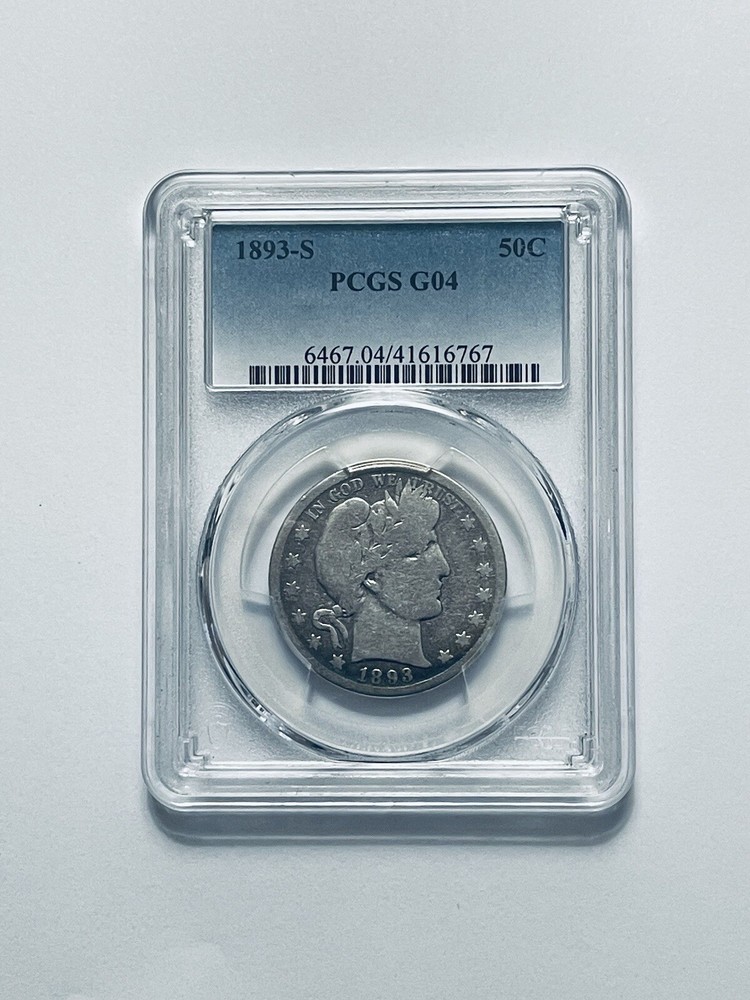 1893-S Barber Half Dollar PCGS G04