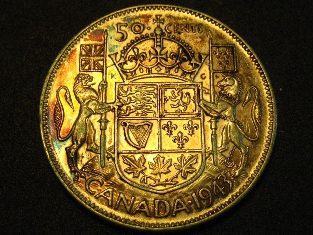 1943 Canadian Silver Half Dollar #2