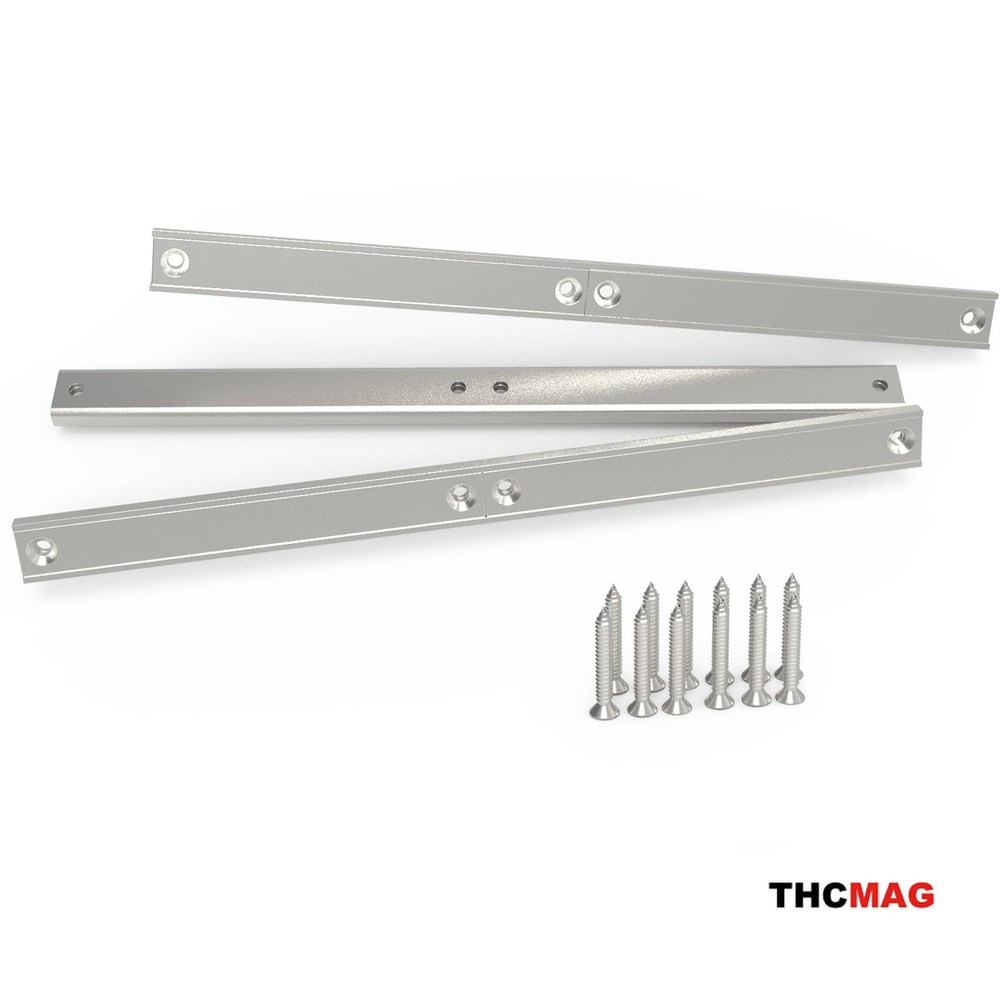 THCMagorilla Neodymium Rectangular Pot Magnets 100 lbs Pulling Force 200x13.5...