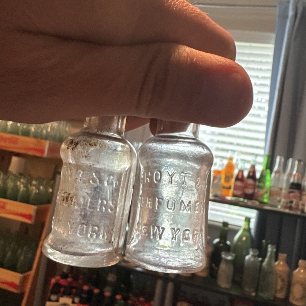 F. Hoyt & Co Perfumers New York Small Bottles