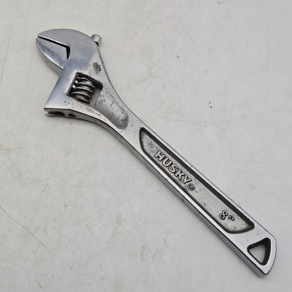 Husky 8" 200mm Steel Adjustable Wrench