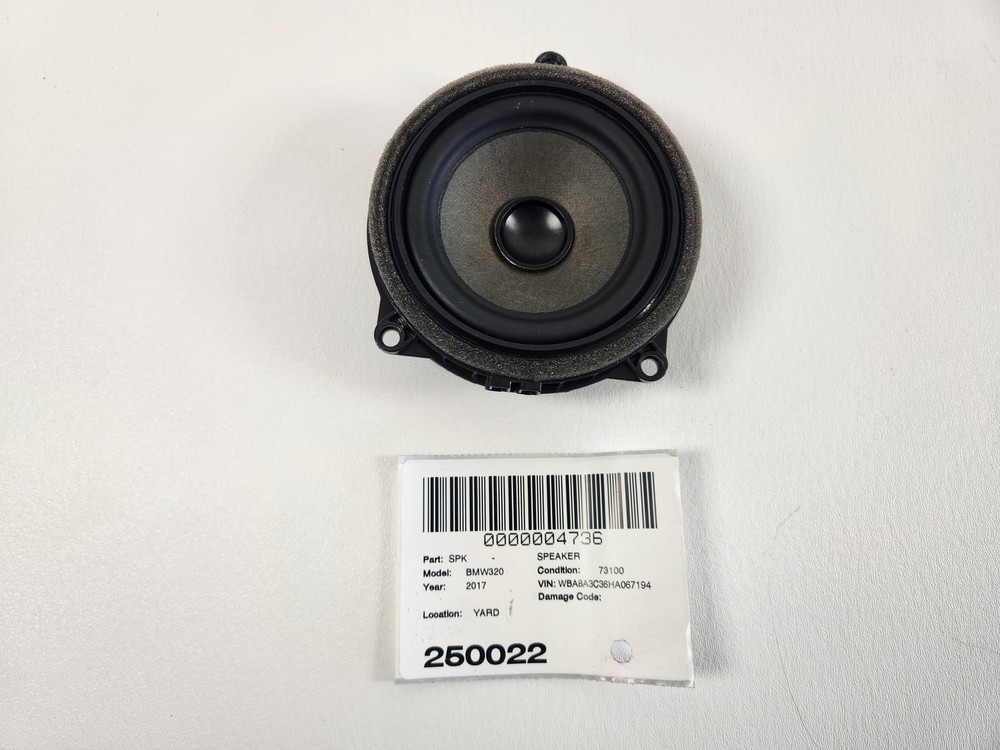 2013-2017 BMW 320 SERIES Speaker OEM