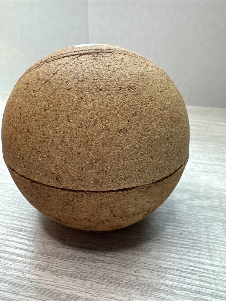PAUL GOODERHAM STUDIO POTTERY Lidded ball / globe JAR Signed