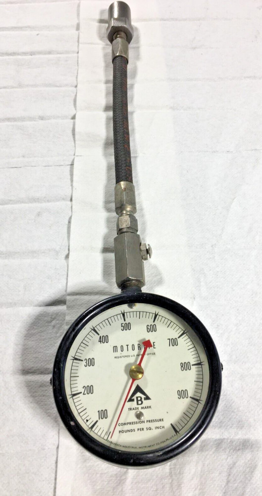 Motorite/Bacharach Diesel Compression Test Kit w/ Steel Storage Case