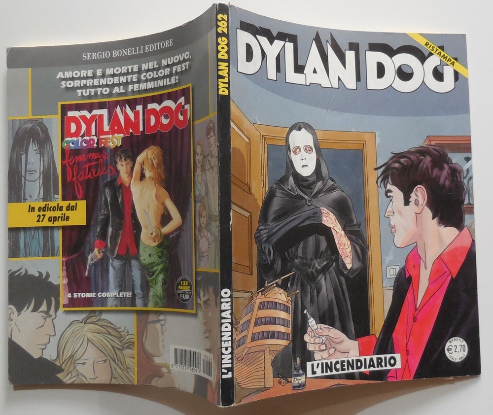BONELLI DYLAN DOG REPRINT N.262 2011