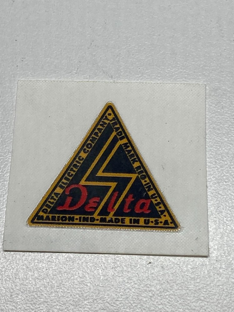 new Delta bicycle Light DECAL MEDIUM