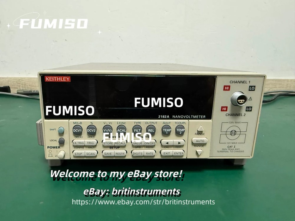 1pcs used Keithley 2182A Nanovoltmeter#br