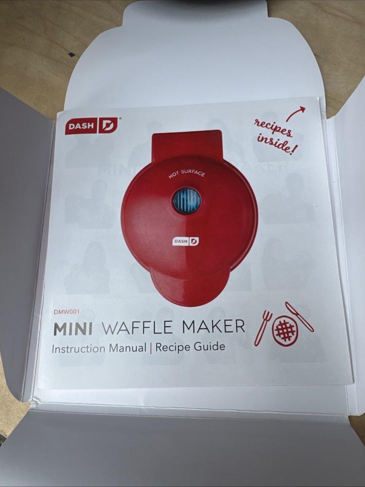 Waffle Maker Electric Round Griddle for Individual Waffles, Pancakes, Eggs
