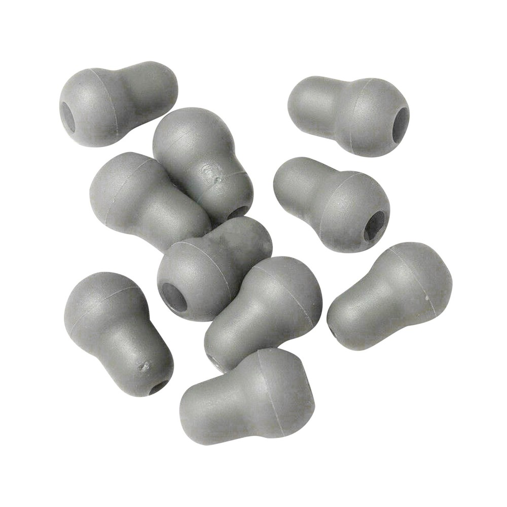 10Pcs Silicone Gray Soft Eartips Earplug Earpieces For Littmann Stethoscope ss