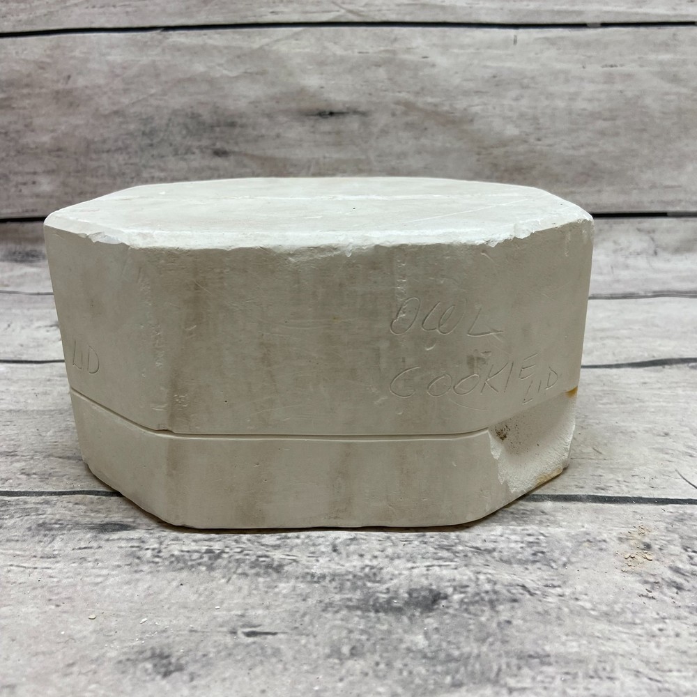 Ceramic Slip Casting Mold Owl Lid