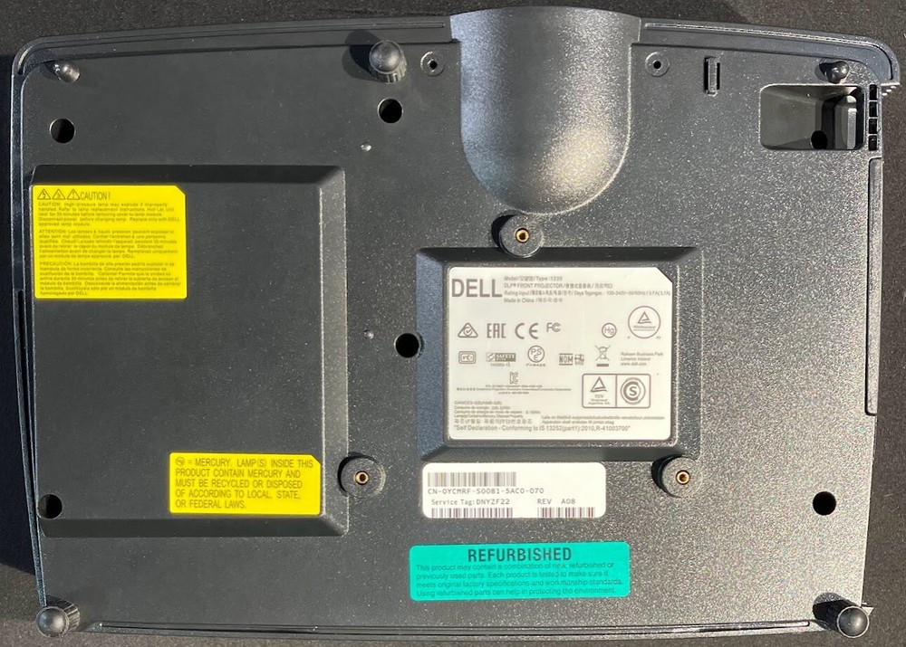 Dell 1220 DLP Front Projector / HDMI