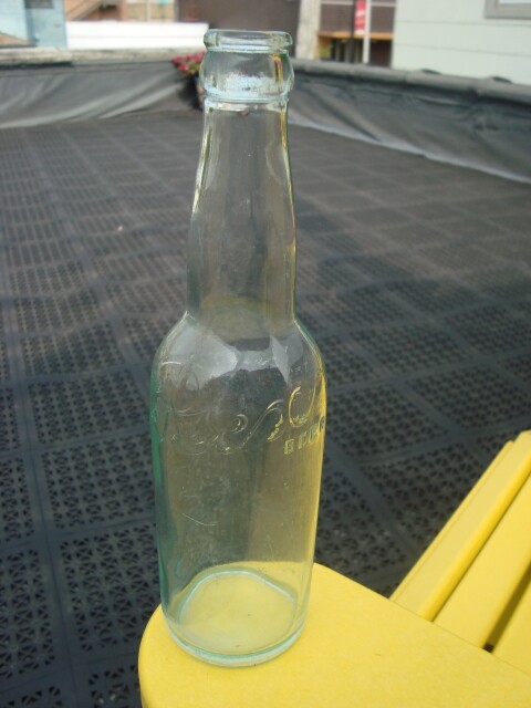 Circa 1900 Rex Beer Embossed Bottle, Duluth, Minnesota