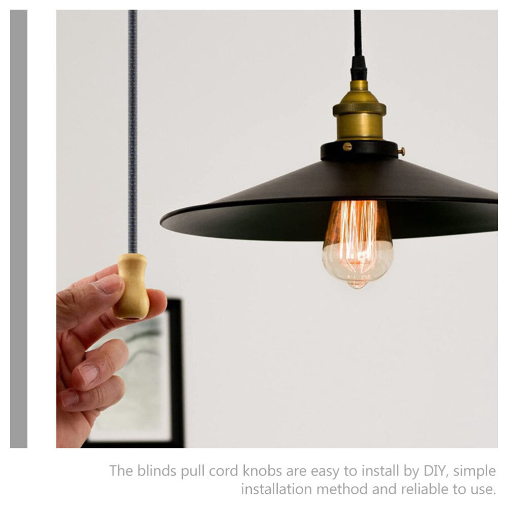 12Pcs Blinds Cord Holder Window Pull Knobs Roman Shade Ends Pulls