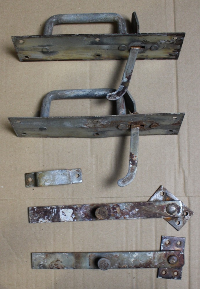 2 Vintage Reclaimed Gate/Barn Latch Catch Locks