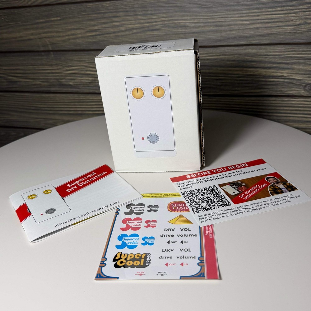 SuperCool Pedals DIY Distortion Kit