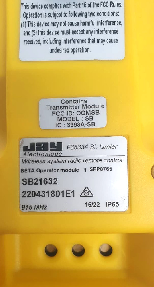 JAY ELECTRONIQUE SB21632