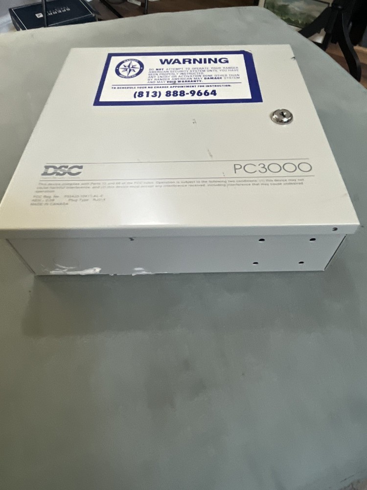 *DSC Digital Security System PC2550 Alarm Remote Control Box Board - As Is