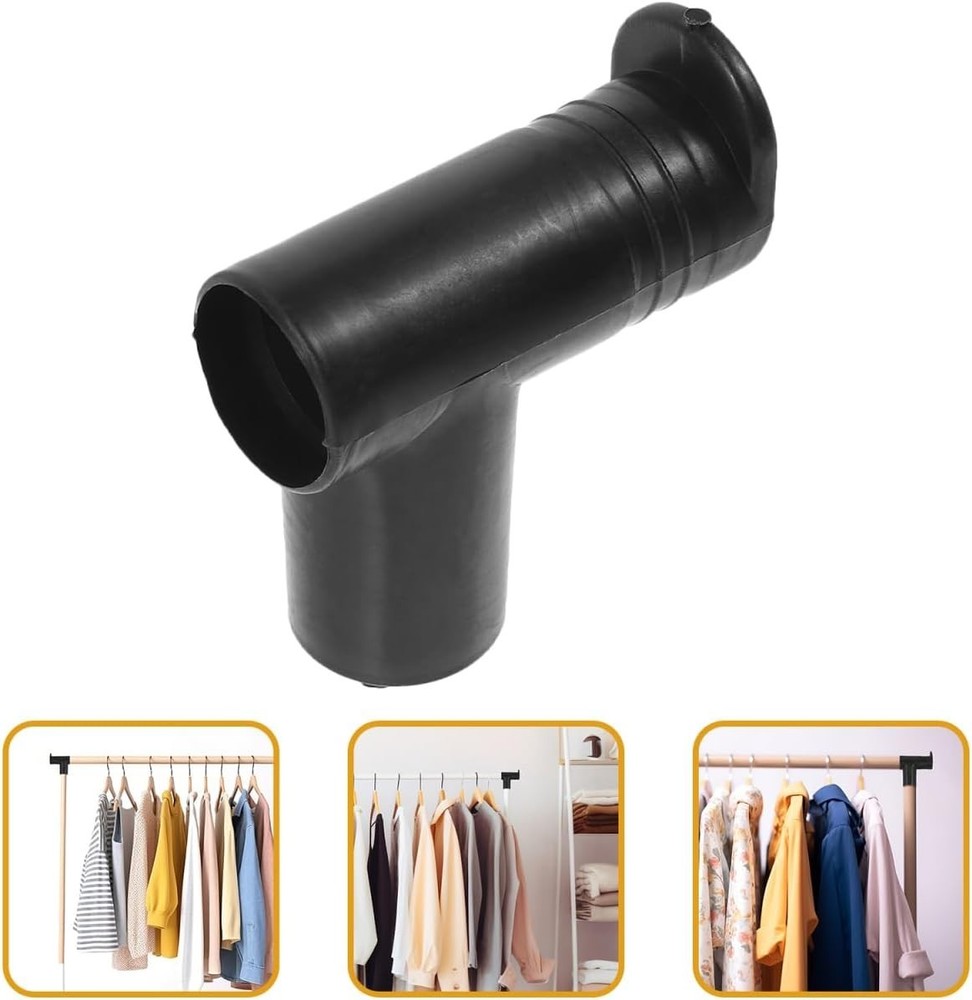 2 Pack Right Angle Clothes Rack Connectors - Essential Laundry Accessories