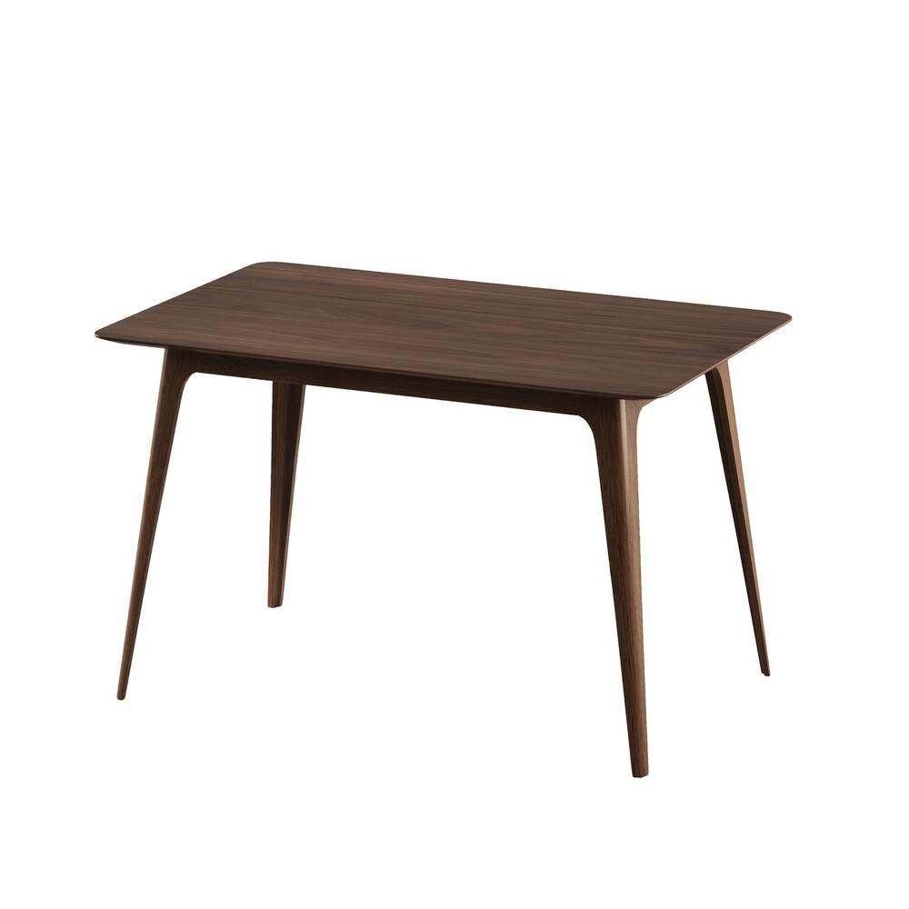 [Video] Dining Table Solid Wood Legs, Walnut