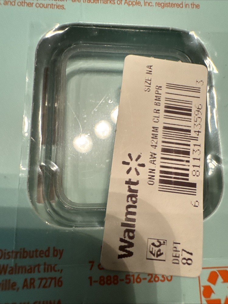 Apple Watch 42mm Clear case Protect Onn Protective Bumper Case Fits Electronics