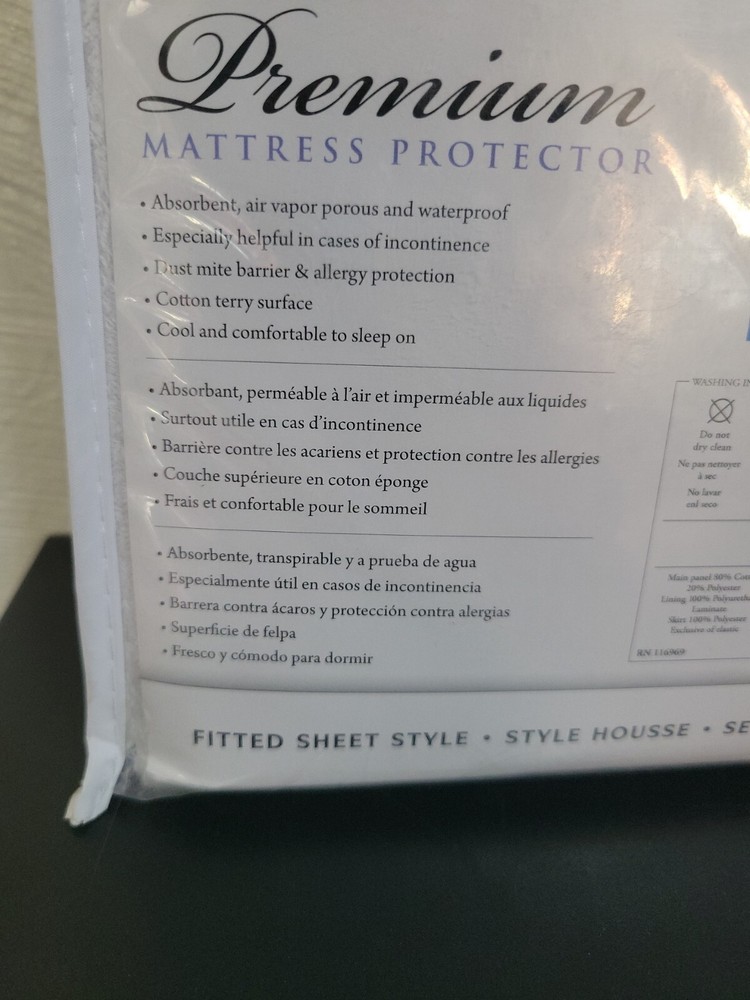 PROTECT-A-BED~ Premium Waterproof Mattress Protector-TWIN