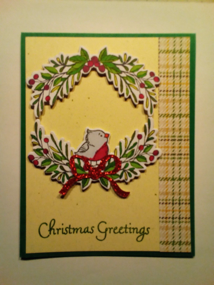 Stampin up 4 handmade christmas cards