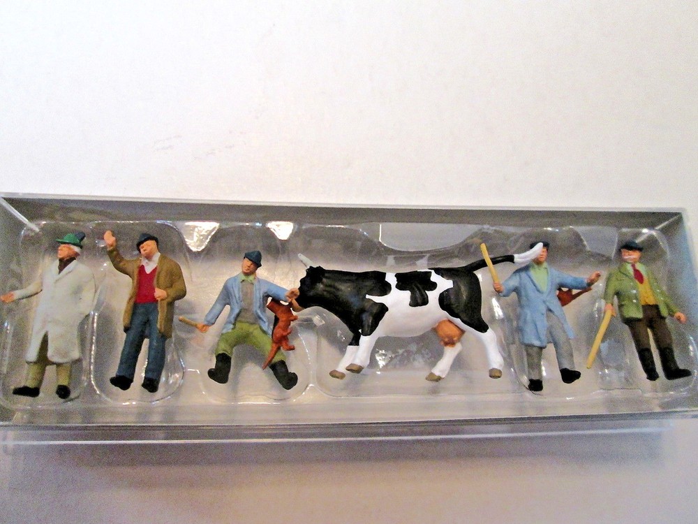 Preiser (HO 1:87) Cattle Traders #10048