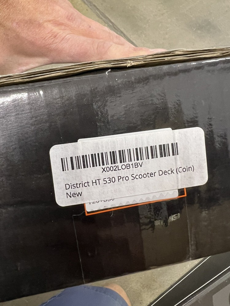 District HT-Series Pro Scooter Deck Coin