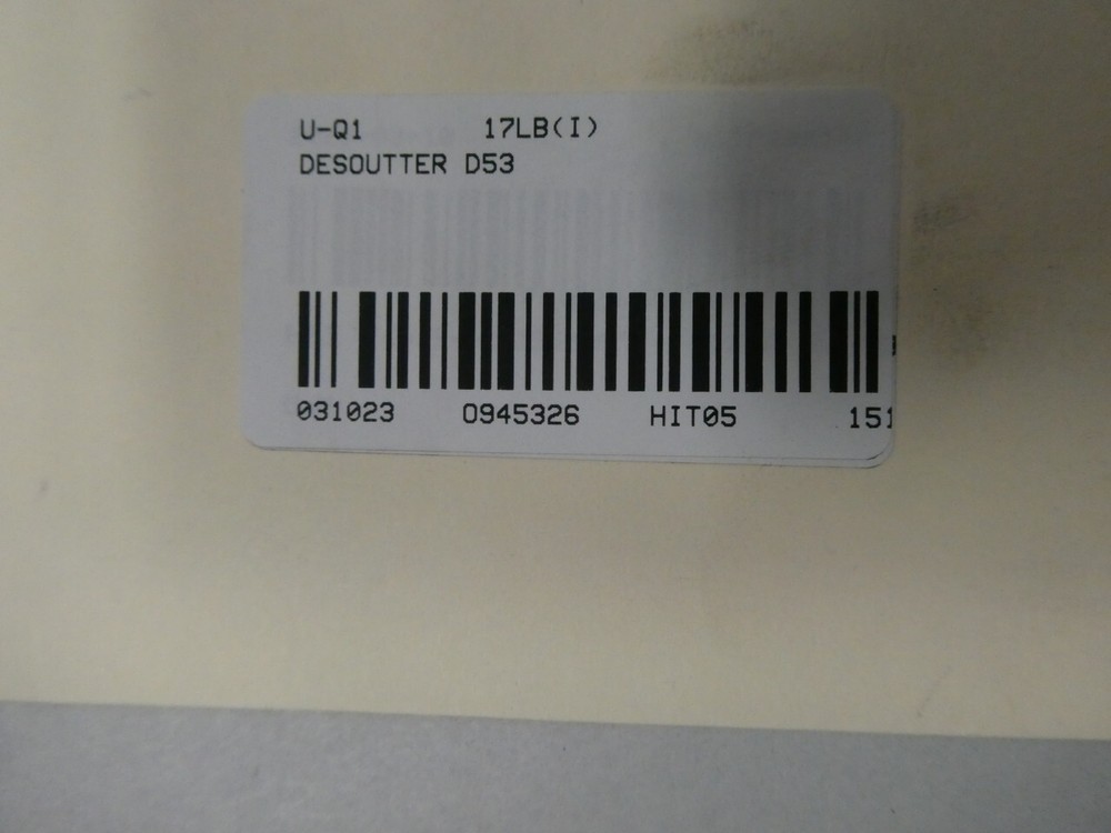 Desoutter D53 Linear Positioning Arm 5du Balancer Assembly 1.5kg