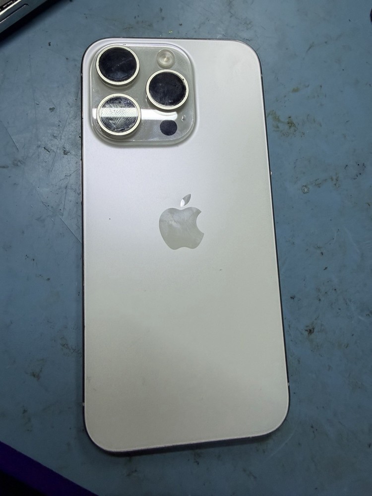 iPhone 15 Pro SILVER Frame Housing Replacement With OEM- GRADE A- 🔥