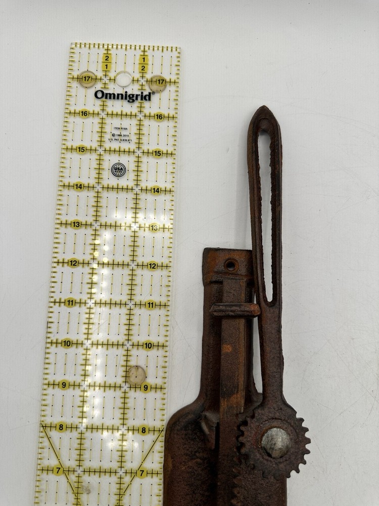 Vintage French Style Remake Cast Iron Cork Puller Wall Mount Rustic Brown